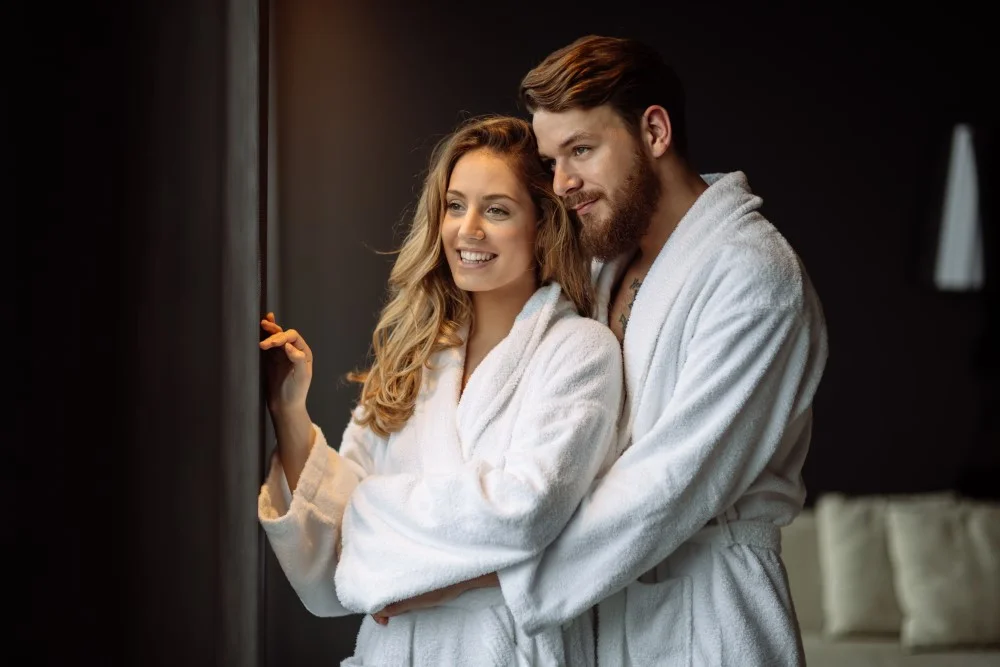 Par på wellnessweekend