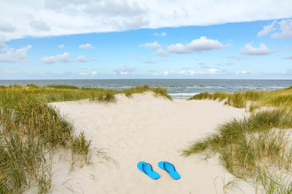 Strand ved vesterhavet